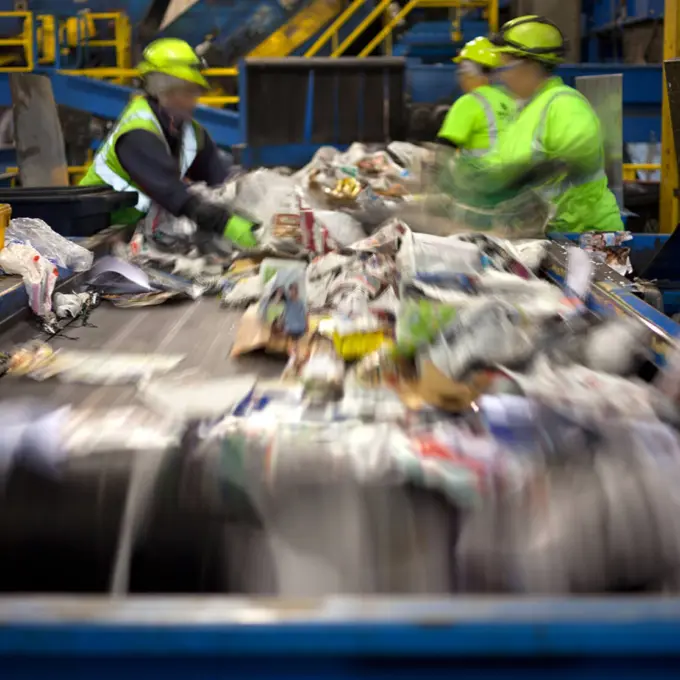 Project Page Hero household recycling plant